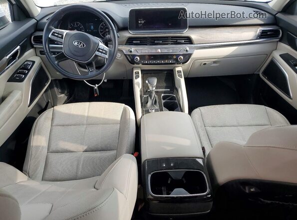 5XYP34HC5MG139231 2021 KIA TELLURIDE White Vista del salpicadero