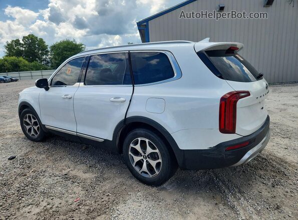 5XYP34HC6LG043736 2020 KIA TELLURIDE White Հետևի ձախ