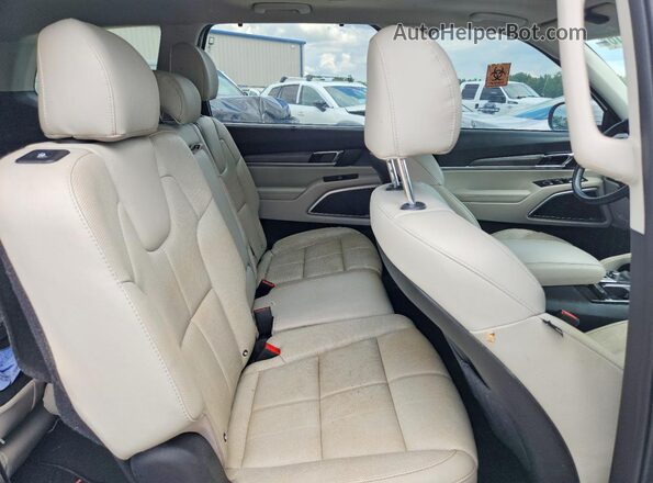 5XYP34HC6LG043736 2020 KIA TELLURIDE White Սալոնի հետևի տեսք