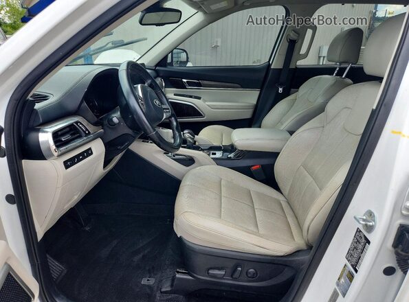 5XYP34HC6LG043736 2020 KIA TELLURIDE White Սալոնի դիմացի տեսք