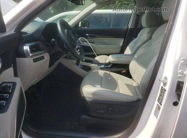 5XYP34HC6NG270749 2022 KIA TELLURIDE Белый Вид салона спереди