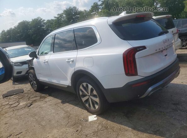 5XYP34HC6NG270749 2022 KIA TELLURIDE Белый Задняя левая четверть