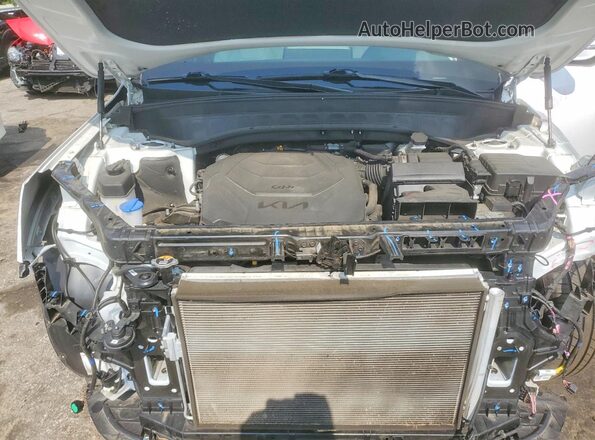 5XYP34HC6NG270749 2022 KIA TELLURIDE Белый Вид подкапотного пространства