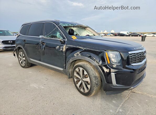 5XYP34HC7MG133950 2021 KIA TELLURIDE Black Delantero derecho