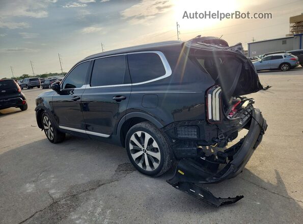 5XYP34HC7MG133950 2021 KIA TELLURIDE Black Trasero izquierdo