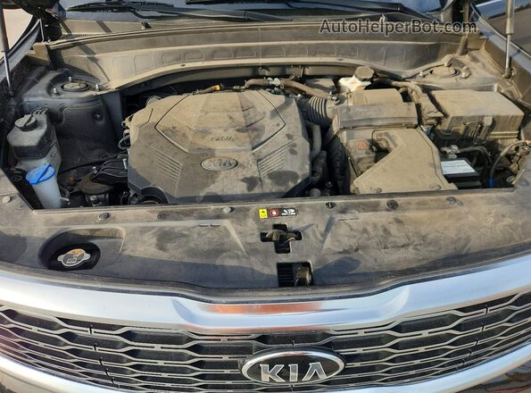 5XYP34HC7MG133950 2021 KIA TELLURIDE Black Vista interior trasera
