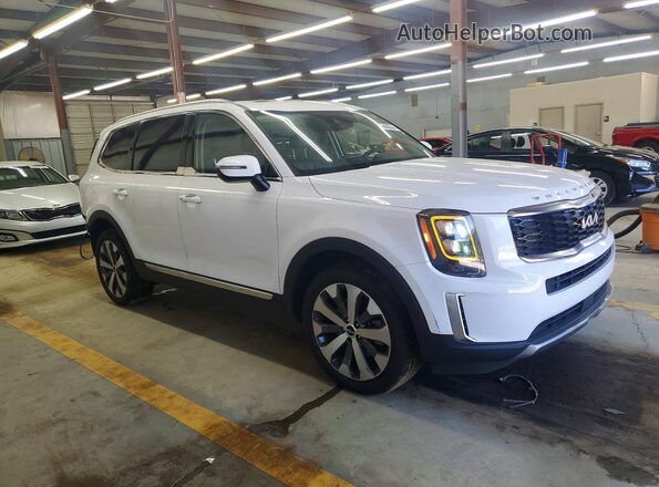 5XYP34HC7NG205893 2022 KIA TELLURIDE White Front right