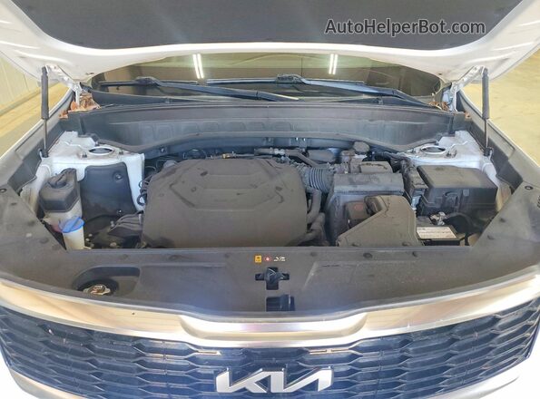 5XYP34HC7NG205893 2022 KIA TELLURIDE White Engine compartment view