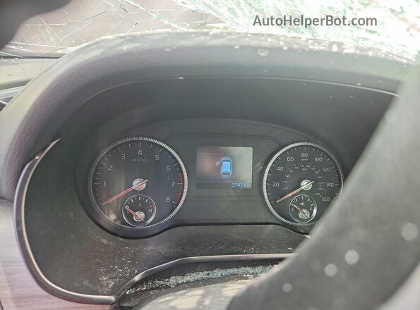 5XYP34HC7NG232379 2022 KIA TELLURIDE Бордовый Вид щитка приборов