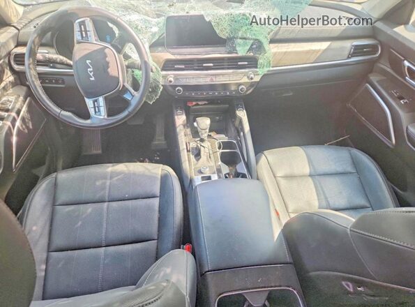 5XYP34HC7NG232379 2022 KIA TELLURIDE Бордовый Вид панели приборов