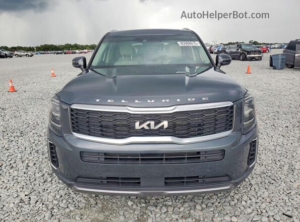 5XYP34HC7NG302723 2022 KIA TELLURIDE Gray Front view