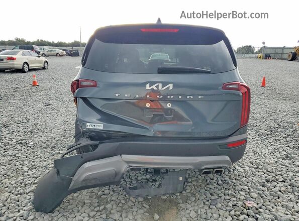 5XYP34HC7NG302723 2022 KIA TELLURIDE Gray Rear view
