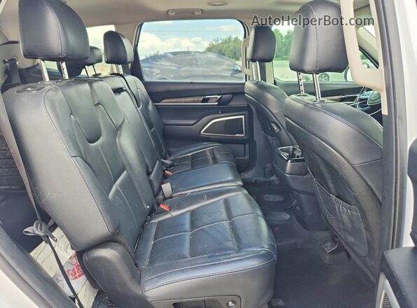 5XYP34HC8LG035976 2020 KIA TELLURIDE White Rear interior view