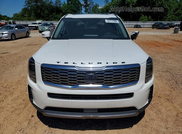 5XYP34HC9LG060918 2020 KIA TELLURIDE White Front view