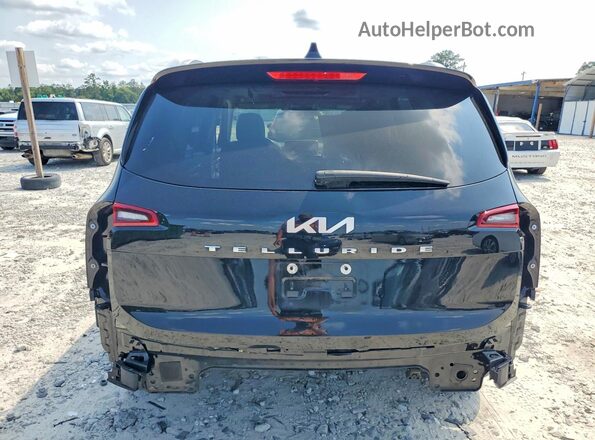 5XYP34HC9NG279493 2022 KIA TELLURIDE Black Widok z tyłu