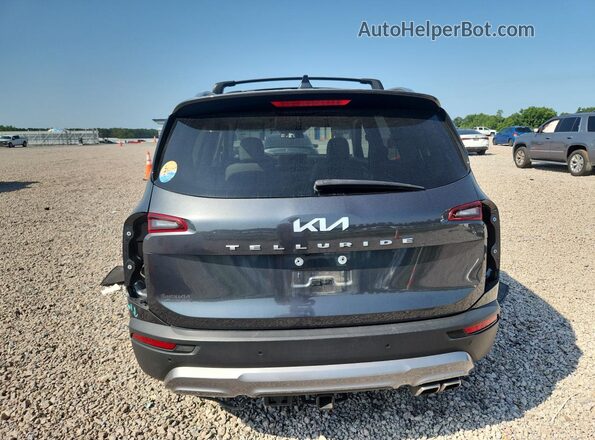 5XYP34HC9NG283530 2022 KIA TELLURIDE Gray Vista trasera