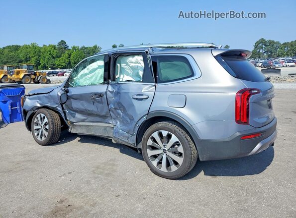 5XYP34HC9NG304022 2022 KIA TELLURIDE Серебряный Задняя левая четверть