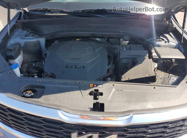 5XYP34HC9NG304022 2022 KIA TELLURIDE Серебряный Вид подкапотного пространства