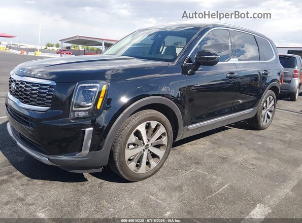 5XYP34HCXLG091014 2020 KIA TELLURIDE Black Передня ліва чверть