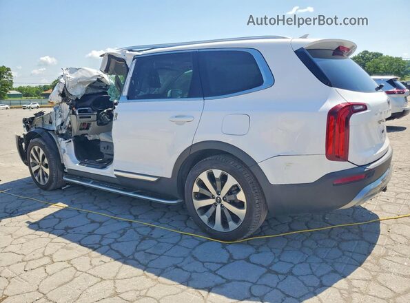 5XYP34HCXMG161368 2021 KIA TELLURIDE White Trasero izquierdo