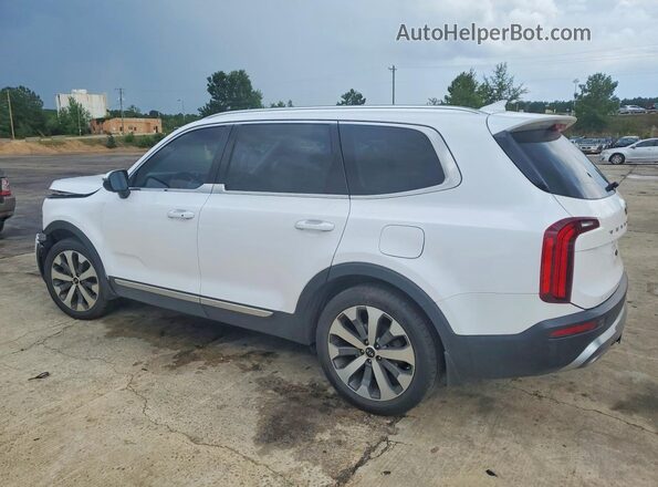 5XYP34HCXMG170605 2021 KIA TELLURIDE White უკანა მარცხენა