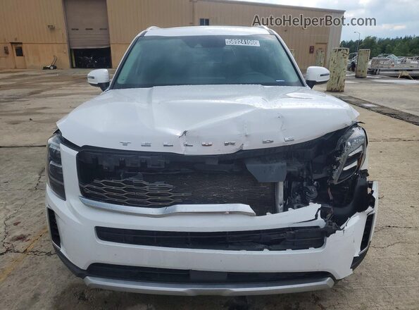 5XYP34HCXMG170605 2021 KIA TELLURIDE White წინა ხედი