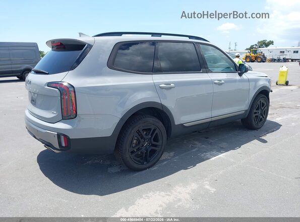 5XYP3DGC0PG384220 2023 KIA TELLURIDE Gray უკანა მარჯვენა