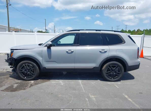 5XYP3DGC0PG384220 2023 KIA TELLURIDE Gray სალონის 360-გრადუსიანი ხედი