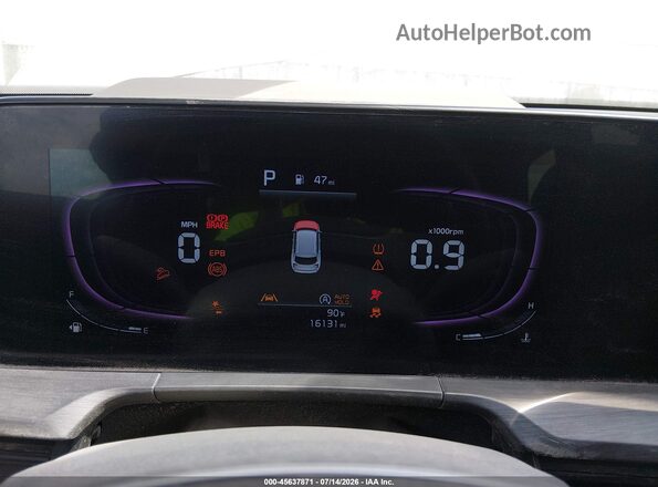 5XYP3DGC0RG518680 2024 KIA TELLURIDE Gray Հետևի նստատեղերի տեսք