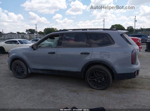 5XYP3DGC0RG518680 2024 KIA TELLURIDE Gray Սալոնի 360 աստիճան տեսք