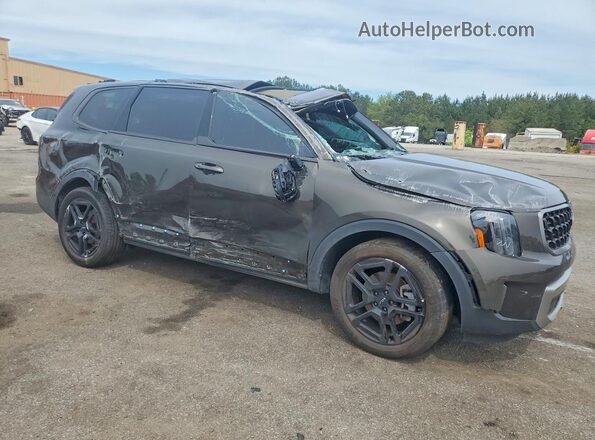 5XYP3DGC1PG340971 2023 KIA TELLURIDE Зеленый Передняя правая четверть