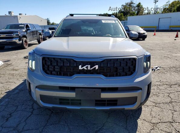 5XYP3DGC1PG392214 2023 KIA TELLURIDE Gray Вид спереду