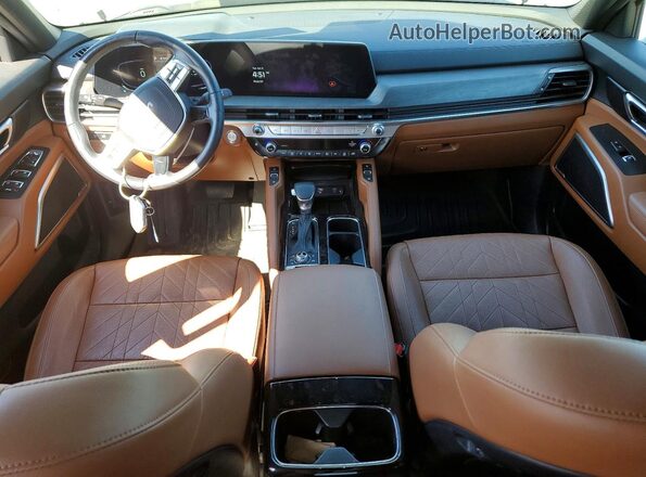 5XYP3DGC1PG392214 2023 KIA TELLURIDE Gray Вид панелі приладів