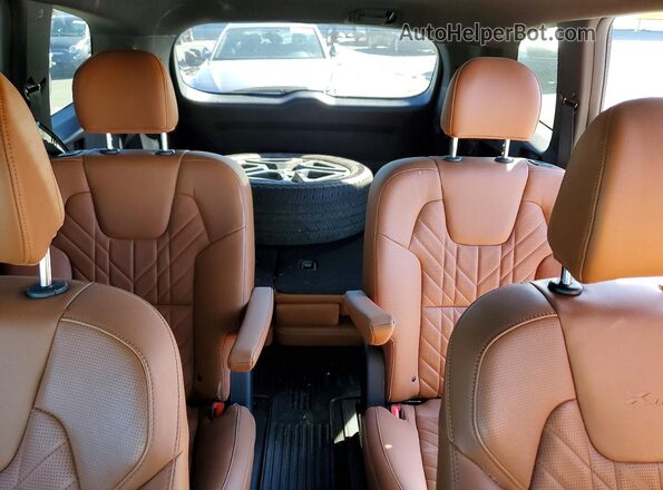 5XYP3DGC1PG392214 2023 KIA TELLURIDE Gray Вид задніх сидінь
