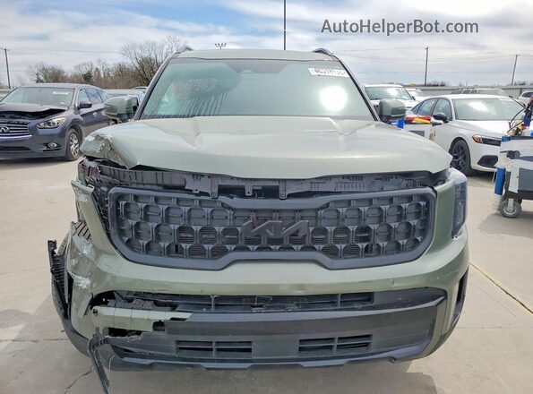 5XYP3DGC1SG579736 2025 KIA TELLURIDE Green Vista frontal