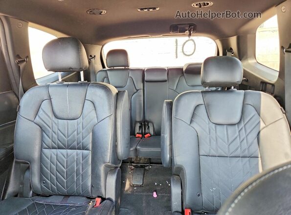 5XYP3DGC2PG410154 2023 KIA TELLURIDE Коричневый Вид задних сидений