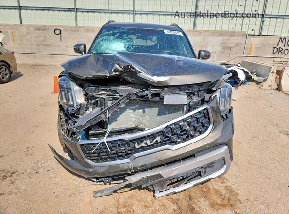 5XYP3DGC2PG410154 2023 KIA TELLURIDE Коричневый Вид спереди