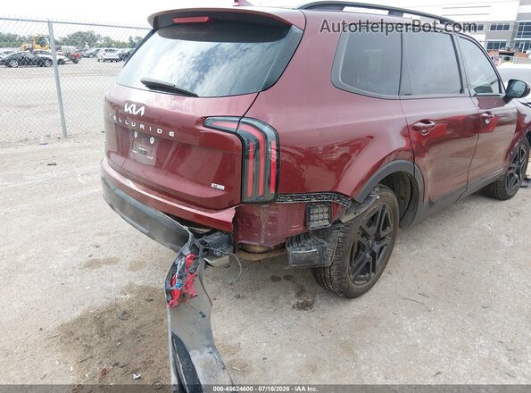 5XYP3DGC2RG419827 2024 KIA TELLURIDE Red Вид спереду