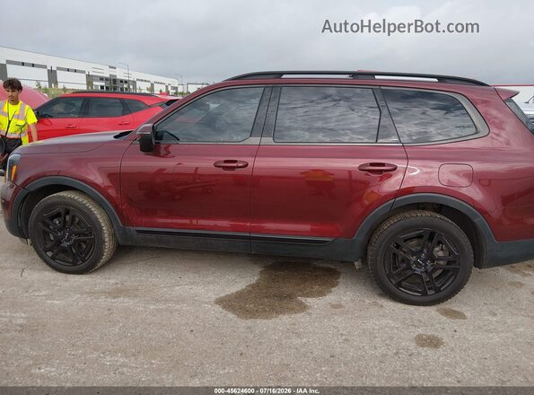 5XYP3DGC2RG419827 2024 KIA TELLURIDE Red Панорамний вид салону 360°