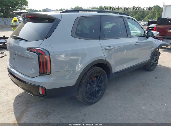 5XYP3DGC2RG444372 2024 KIA TELLURIDE Gray Trasero derecho