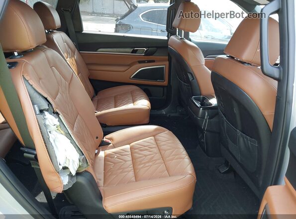 5XYP3DGC2RG444372 2024 KIA TELLURIDE Gray Vista de la etiqueta del VIN