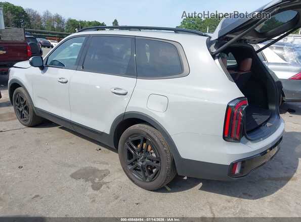 5XYP3DGC2RG444372 2024 KIA TELLURIDE Gray Trasero izquierdo
