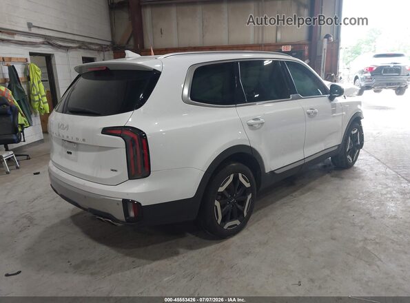 5XYP3DGC2RG495080 2024 KIA TELLURIDE White Задня права чверть