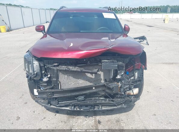 5XYP3DGC2RG538459 2024 KIA TELLURIDE Red უკანა სალონის ხედი