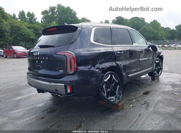 5XYP3DGC2SG607284 2025 KIA TELLURIDE Black Tył prawy