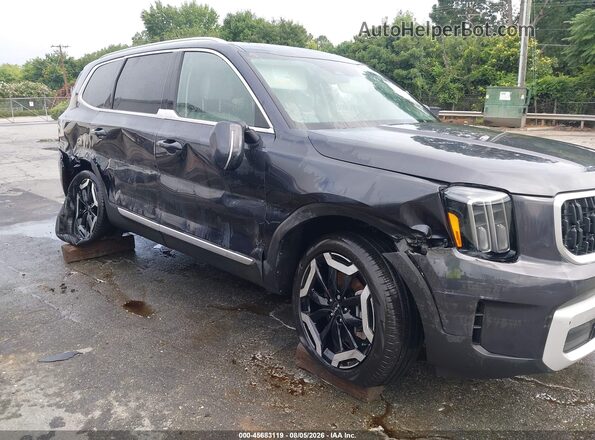 5XYP3DGC2SG607284 2025 KIA TELLURIDE Black Widok z przodu