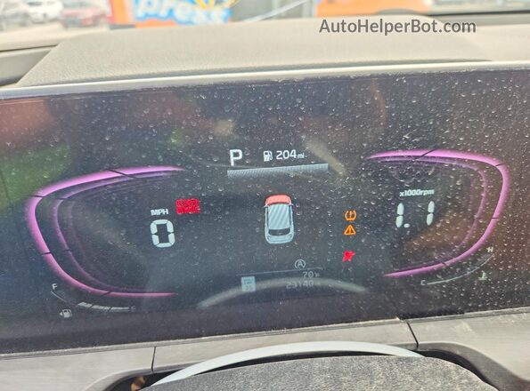 5XYP3DGC3SG581682 2025 KIA TELLURIDE Синий Вид щитка приборов
