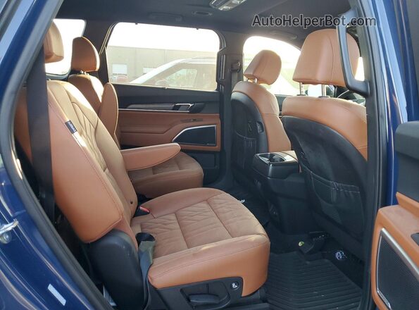 5XYP3DGC3SG581682 2025 KIA TELLURIDE Синий Вид задних сидений