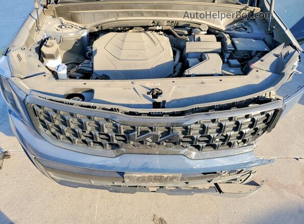 5XYP3DGC3SG581682 2025 KIA TELLURIDE Синий Вид задней части салона