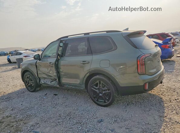 5XYP3DGC4RG476238 2024 KIA TELLURIDE Green Rear left